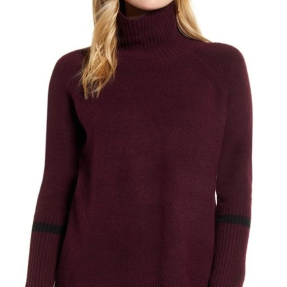 Halogen Sweaters - NWT Halogen High Low Oversize Wool Blend Sweater